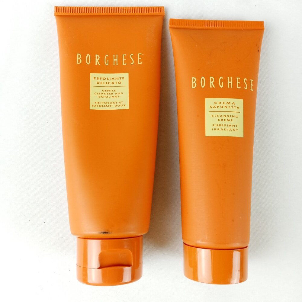 Borghese Crema Saponetta Cleansing Creme & Esfoliante Delicato Exfoliant